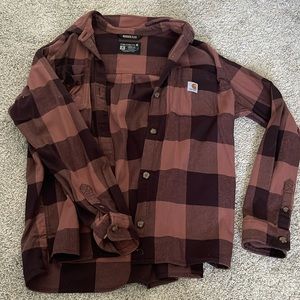 Women’s Carhartt Flannel Loose Fit Rigged Flex